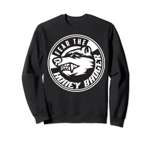 Cool Fear The Honey Badger - Camiseta de regalo Sudadera