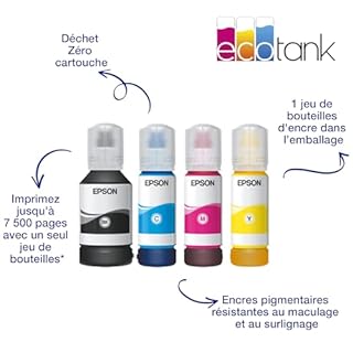 Solution d’impression A3+ EcoTank ET-16655 avec Wi-Fi, réservoirs d’encre et fax