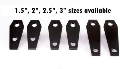 Miniatura 5 de Kit de elevación de tanque de gasolina personalizado hecho en Estados Unidos de 2 pulgadas, se adapta a Harley Baggers y modelos Touring 2000 en