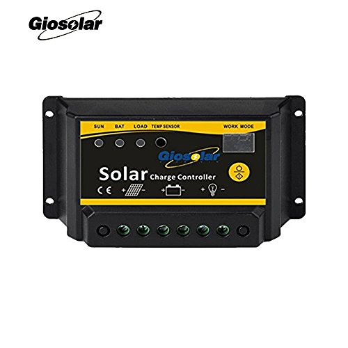 Giosolar 200 Watt 12 Volt Solar Marine Kit Monocrystalline Panel With 20A Led Charge Controller For Rv Solar Charging Off-Grid System #TOP7