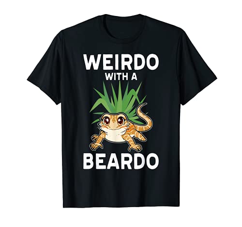 Weirdo with a Beardo T-Shirt, Black