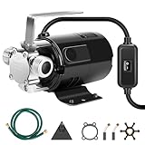VIVOSUN 115V Water Transfer Pump, 1/10HP 330 GPH Portable Electric Utility Pump with ON/OFF Switch and Water Hose Kit, Ideal for Removing Water from Gardens, Hot Tubs, Pools, Ponds, and More