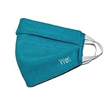 schlauchtuch buff  Weri Spezials Gesichtsmaske Bandana,Multifunktionstuch Staubmaske.Face Mask für Herren für Wandern Sport und Freizeit (W20/L29, Hellpetrol)