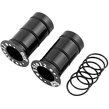15mm to 12mm Bicycle hub axle Adapter, Bicycle Thru axle Adapter Conversion Adapter Aluminum reducing Sleeve with Sealing Rings for Mountain Bike/Road Bike