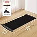 shenruifa Slide Board with Shoe Cover Slimming Exercise Guide Slide Mat for Leg Pot Training Fitness Athletic Training (180 * 50cm)