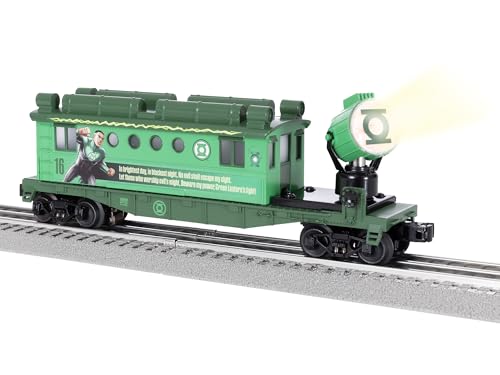 Lionel DC Comics Green Lantern Projecteur Caboose wagon miniature - 2