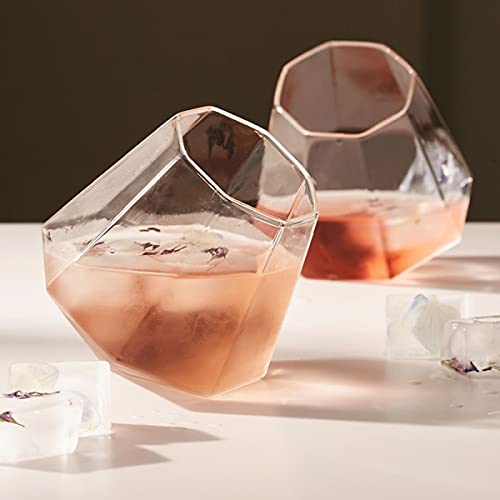 Copo para Whisky Tequila Drink Bebidas Formato Diamante