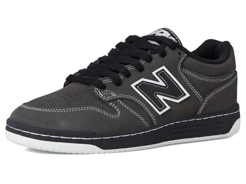 New Balance New Balance, Unisex, 480 Numeric, Dark Grey/Black, Men 13, Women 14.5, Medium