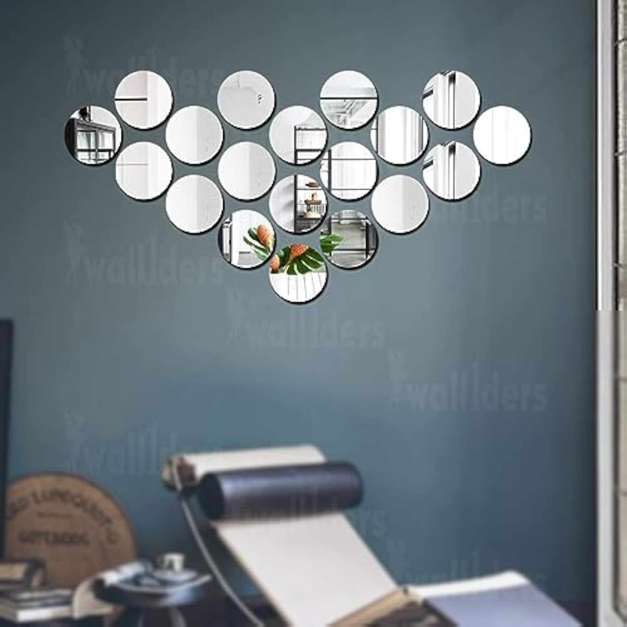 Circle Acrylic Mirror Stickers for Home Decoration