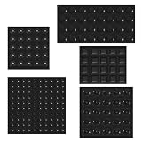 202 Pcs Adhesive Rubber Feet, Rubber Cabinet Door Bumpers, Self Stick Bumpers Self Adhesive Black for...