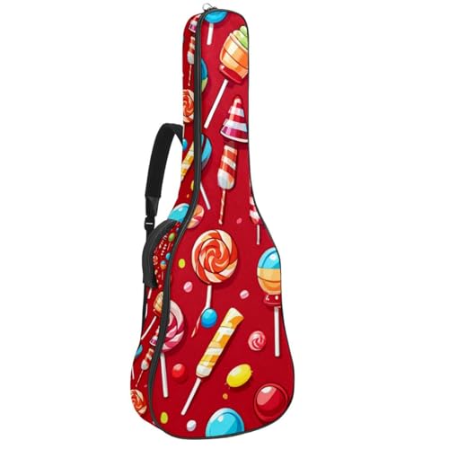 Housse de protection pour guitare acoustique à poches multiples
