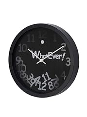Falling Numbers Wall Clock, Black Falling Numbers Wall Clock, Black product image