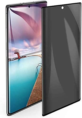 Privacy screen protector compatible with Samsung Galaxy Note 20 Ultra/Note 20 Ultra 5G Privacy Screen Protector, [3D Curved] [Easy to Install, No Bubbles] 9H Hardness Anti-spy