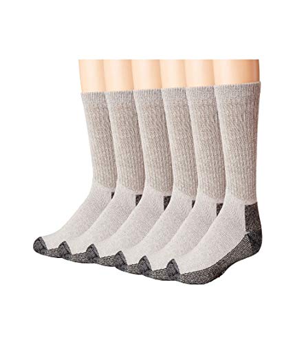 Image of Wigwam At Work Crew 3-Pack S1221 Sock, Grey - MD
