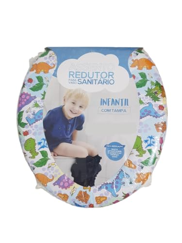Assento Redutor Infantil Para Vaso Sanitário Troninho Almofadado Formato Anatomico Estampas Diversas