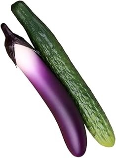 2 PCS Artificial Lifelike PU Faux Vegetable Props Decorative Home Simulation Food Model Decorations Kitchen Party High Simulation Soft Artificial Fake Vegetable Props