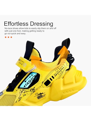 WZRUISEN- Tênis esportivos leves e respiráveis para meninos e meninas, tênis para corrida e caminhad