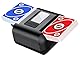 AVUMDA Kartenmischmaschine Elektrische, Automatischer Kartenmischer für 1–2 Decks One-Press Auto & Manueller Wiederaufladbar 2000mAh Geräuscharm für Poker UNO Blackjack Skip-BO Phase 10 Texas Hold’em