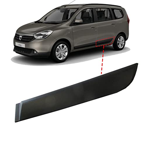 MKAREPART Moulure extérieure pour aileron arrière gauche compatible avec Dacia Lodgy à partir de 2012 828776410R (arrière gauche) Cover