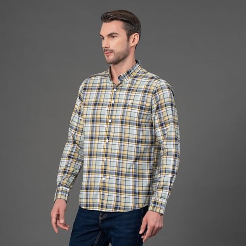 Image of Red Tape Men's Cotton Regular Fit Shirt