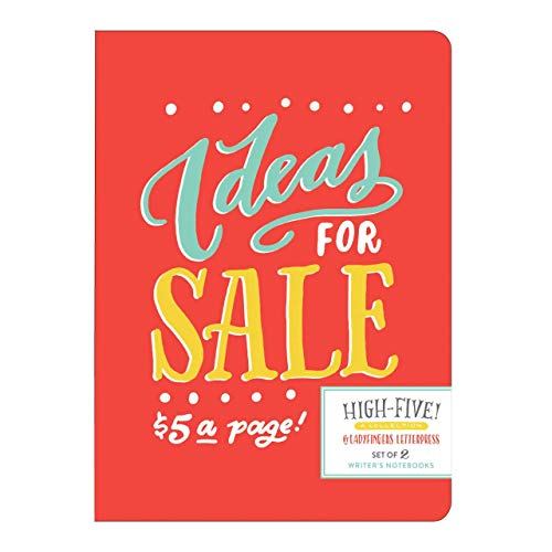 Ladyfingers Letterpress High Five Writer's Notebook Set