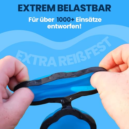 12x Wasserbomben wiederverwendbar in 2 starken Team-Farben [in 1 Sekunde befüllbar] - premium Silikon für RIESEN Wasserspaß - Wasserbomben selbstschließend - Gartenspielzeug für Kinder - 12 Stück