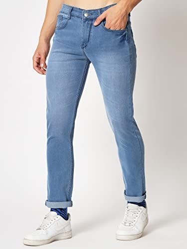 Image of RAGZO Jeans Pant for Men Slim Fit Stretchable Casual Look Breathable Fabric