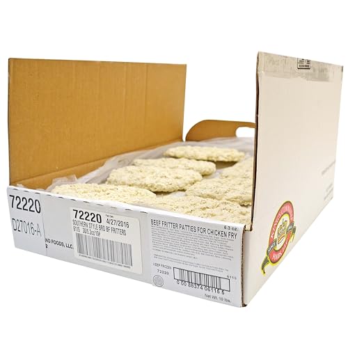 Kings Command Foods Southern Style Chicken Fried Beef Steak - Raw, 5.3 Ounce -- 30 per case.