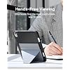 MOFT Snap Tablet Stand Holder, Foldable and Adjustable in Portrait/Landscape, Ultra-Slim Design iPad Stand for Desk, Compatible with 9.7 to 12.9 Tablets, Grey