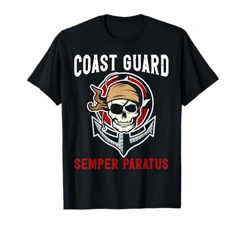 Guardia Costiera Semper Paratus Forze Guardia Costiera Maglietta