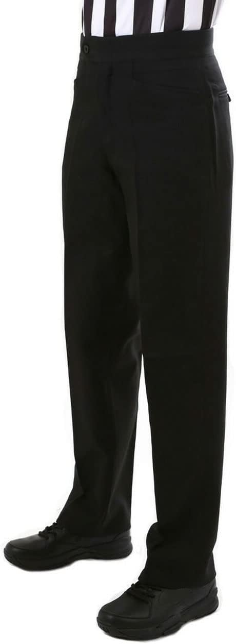 Smitty | BKS-282 | Women's 4-Way Stretch Flat Front Official's Pants | Western Pockets | Basketball Wrestling | Referee