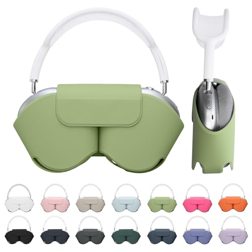 Housse de protection AirPods Max avec mode veille et revêtement anti-rayure vert