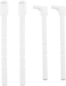 2 Sets Flush Plate Actuator Flush Rod Set 241874001 Compatible with GEBERIT Compatible with S-igma01 30 Series Water Tank Replacement Parts