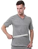 BLUEZY Schnittfeste Kleidung Kurzärmliges Sicherheitsoberteil Schnittschutz Gegen T-Shirt Arbeitskleidung Für Den Persönlichen Sicherheitsschutz Für Arbeiter In Der Metallherstellung, Glas A,XXL