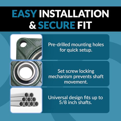 Image of PGN UCF215-47 Pillow Block Bearing, Square Flange, 2-15 /16 inch Bore