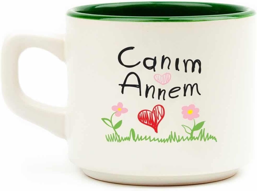 Canım Annem Beyaz Venüs Kupa - Hediye Seramik Kupa