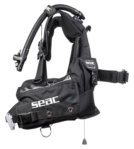 BCD para buceo ergonómico SEAC chaleco compensador hidrodinámico para adultos 5