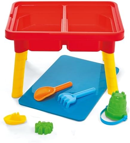 Toddler Sensory Kids Table with Lid | Sensory Bin | Kidoozie | Mega Block Compatible Lid | Indoor Outdoor Use , Red, G02521 17 x 12.5 x 11 inches — view 6
