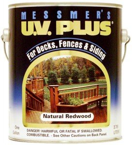 Messmer'sU.V. Plus Natural Clears 1 Gallon (Multiple Colors Available) (MC-503 Natural Redwood)