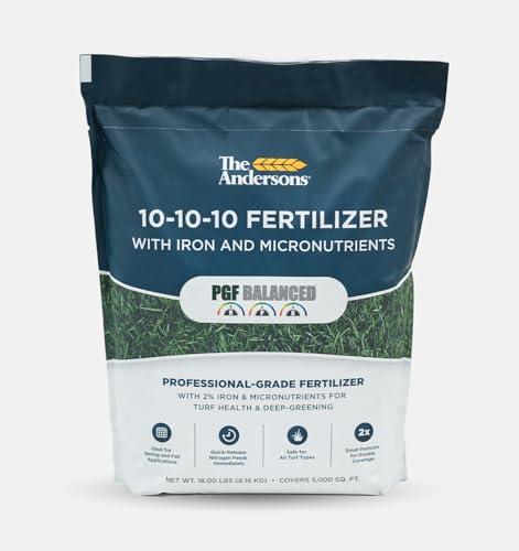 The Andersons PGF Balanced: Best Lawn Fertilizer for Balanced Feeding (10-10-10,  5,000 sq ft)