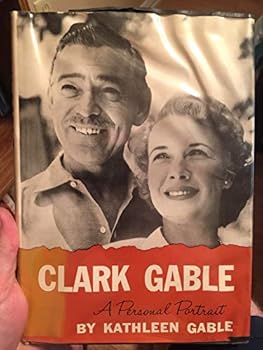 Hardcover Clark Gable;: A personal portrait Book