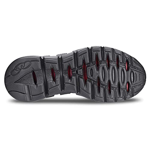 Tênis Diffuse 4, Olympikus, Masculino, Preto/Vermelho, 39