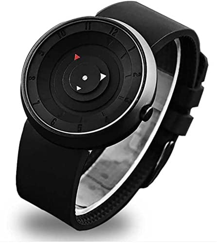 V&Y Stylish Arrow Latest Unique Black Dial Design Black PU Strap Watch Analog Watch - for (B09LVXSD6X) Amazon Price History, Amazon Price Tracker