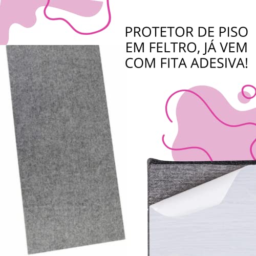 Feltro em Placa Auto Adesivo 240 mm X 450 mm 1 Unidade