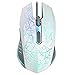 Produktbild VersionTech Gaming-Maus 2400 DPI 7 Taste USB Gaming-Maus USB Gaming Maus schnurgebunden mit LED optische weiß weiß 2400DPI