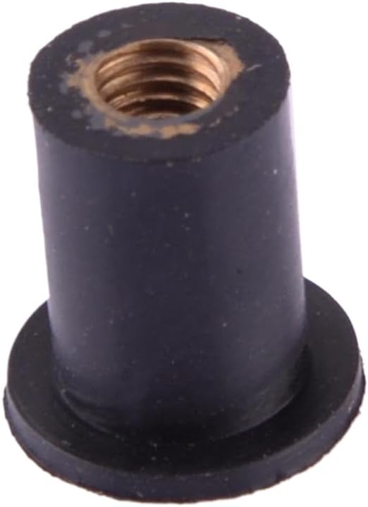 M5 Windshield Rubber Nut 90150-05024-00 6Pcs 90179-05523-00 Compatible with Nytro SRX RX1 Vector Phazer V Max Snowmobile