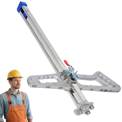 Drywall Cutout Tool,Hand Push Gypsum Drywall Cutter,Safety and Precision for Home Improvement