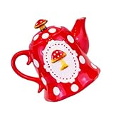 BEBEMOKO Keramik Wasserkocher Großer Vorratskessel Hitzebeständig mit Deckel für Tee und Haushalt Küche und Servieren