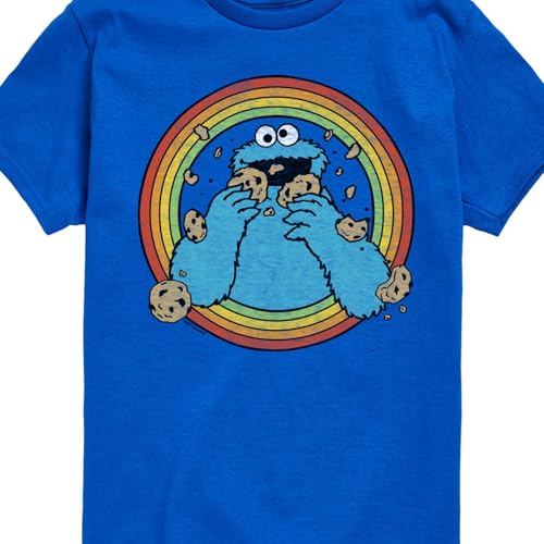 Sesame Street - Retro Cookie Monster - Toddler and Youth Short Sleeve Graphic T-Shirt3