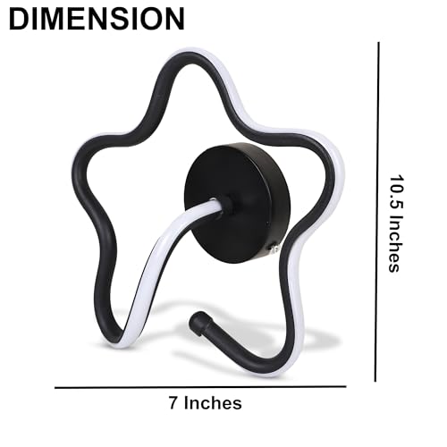 Image of Designer LED Ceiling Light | 50 V | 3 Colour Modes | Decorative Modern Jhoomer /Chandelier Light for False Ceiling | Best for Bedroom Living Room Hall Balcony Office